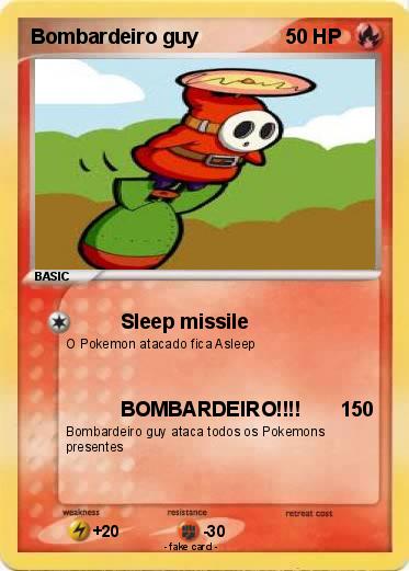 Pokemon Bombardeiro guy