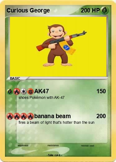 Pokemon Curious George