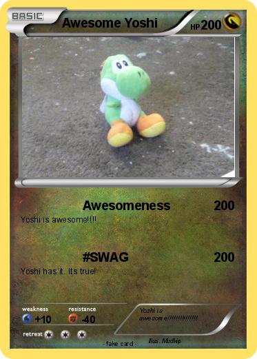 Pokemon Awesome Yoshi