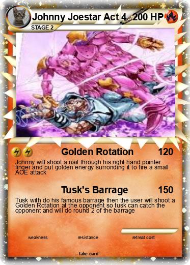 Pokemon Johnny Joestar Act 4