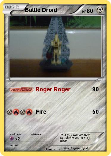 Pokemon Battle Droid