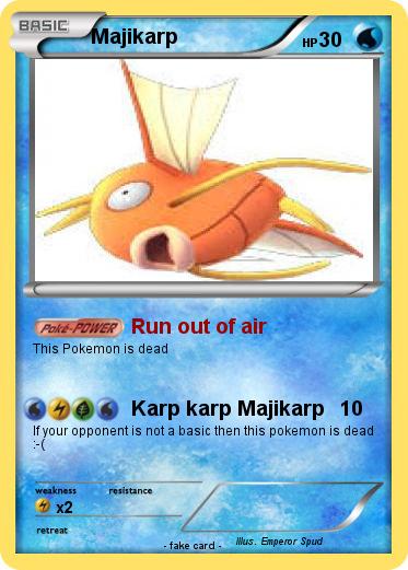 Pokemon Majikarp