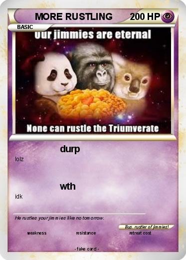 Pokemon MORE RUSTLING