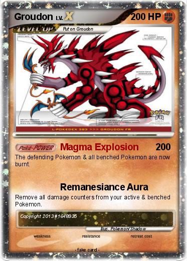 Pokemon Groudon