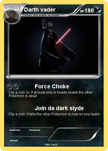 Pokemon Darth vader