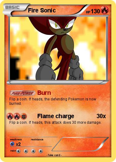 Pokemon Fire Sonic