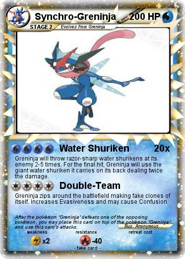 Pokemon Synchro-Greninja