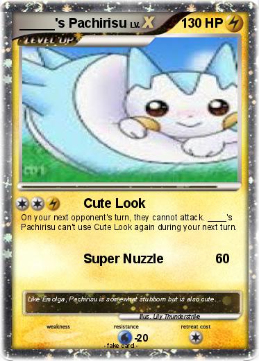 Pokemon _____'s Pachirisu