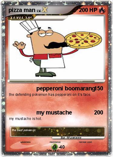 Pokemon pizza man
