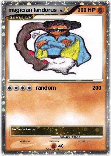 Pokemon magician landorus