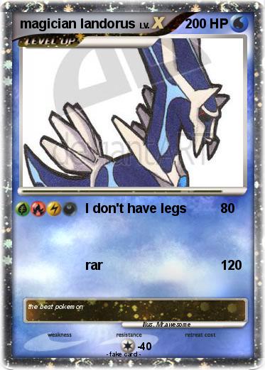 Pokemon magician landorus