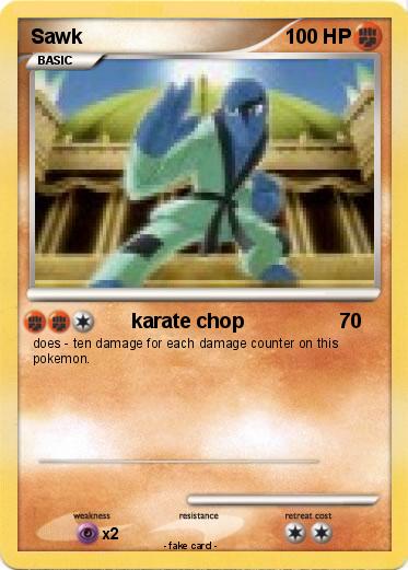 Pokemon Sawk