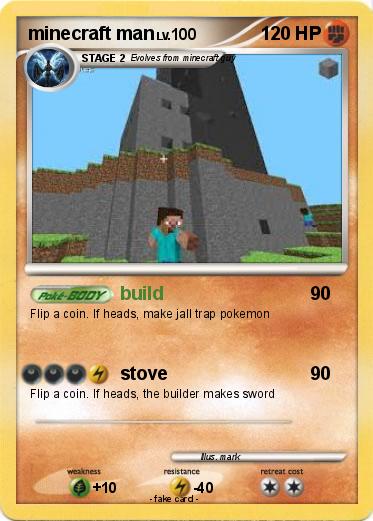 Pokemon minecraft man