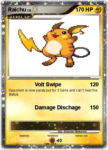 Pokemon Raichu