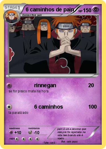 Pokemon 6 caminhos de pain