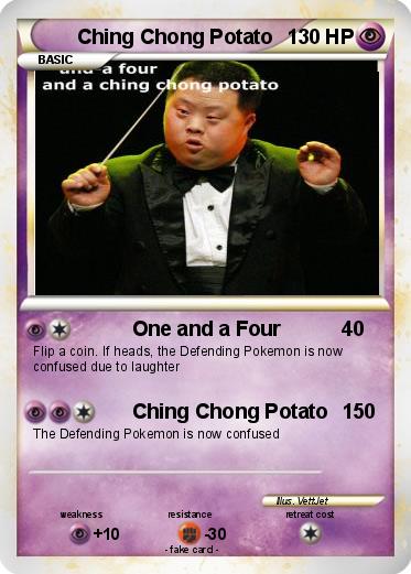 Pokemon Ching Chong Potato