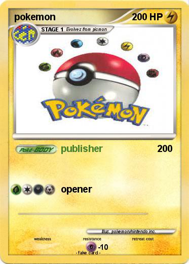 Pokemon pokemon