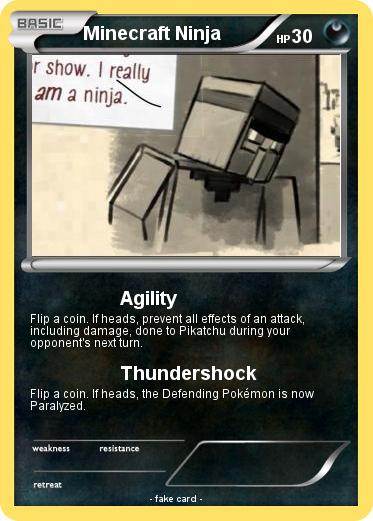 Pokemon Minecraft Ninja