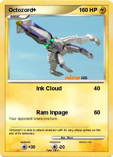 Pokemon Octozord+