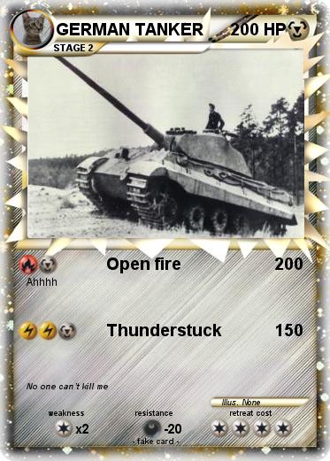 Pokemon GERMAN TANKER