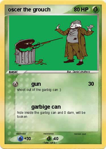 Pokemon oscer the grouch