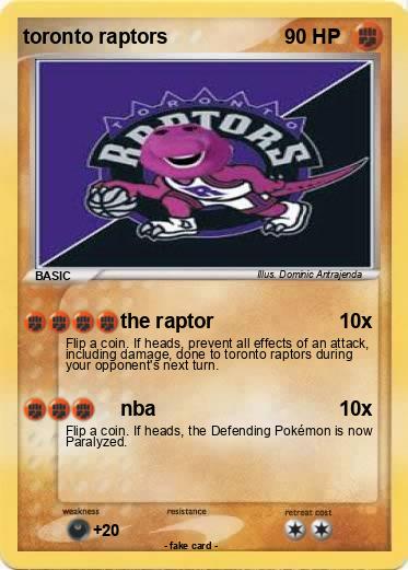 Pokemon toronto raptors