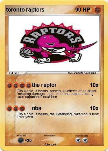 Pokemon toronto raptors