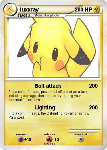 Pokemon luxxray