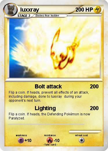 Pokemon luxxray