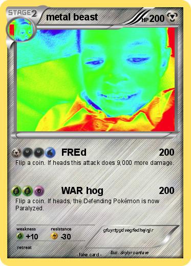 Pokemon metal beast