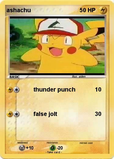 Pokemon ashachu