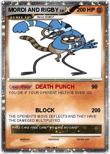 Pokemon MORDI AND RIGBY