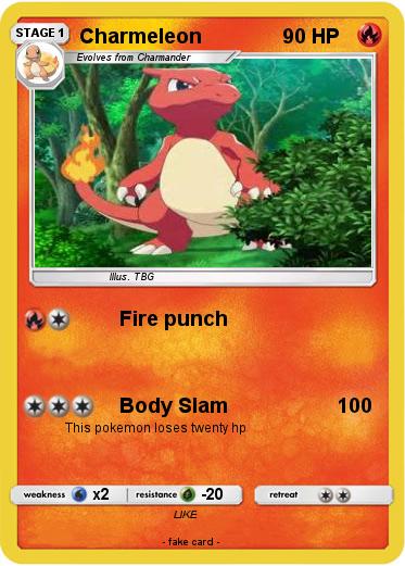 Pokemon Charmeleon