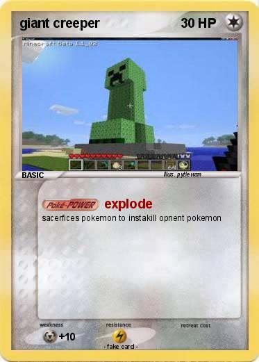 Pokemon giant creeper