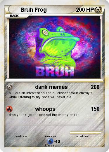 Pokemon Bruh Frog