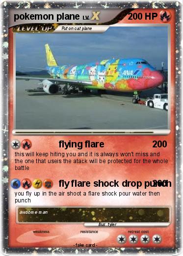 Pokemon pokemon plane