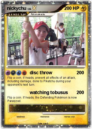 Pokemon nickychu