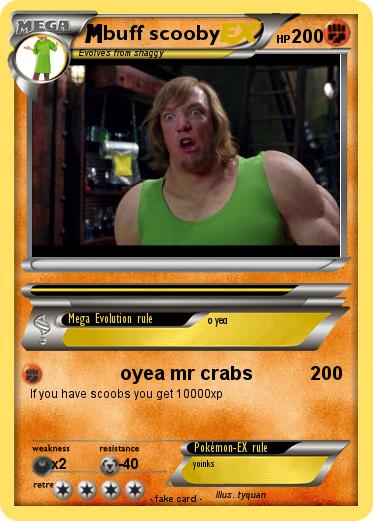Pokemon buff scooby