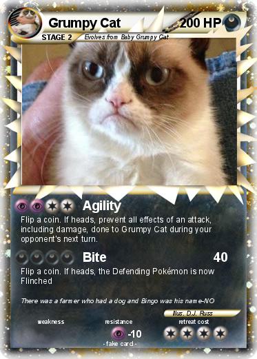 Pokemon Grumpy Cat