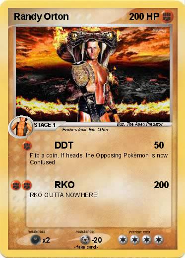 Pokemon Randy Orton