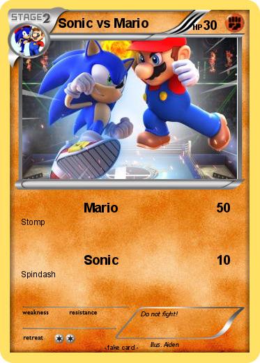 Pokemon Sonic vs Mario