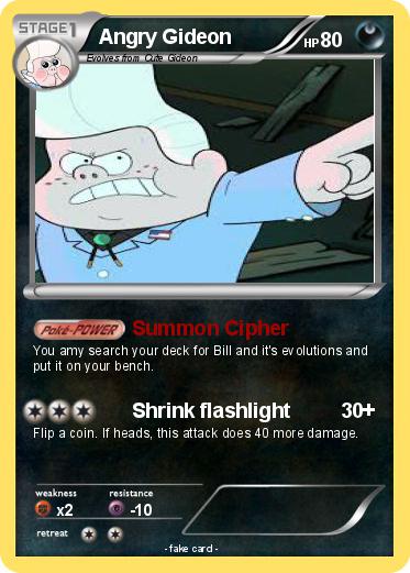 Pokemon Angry Gideon