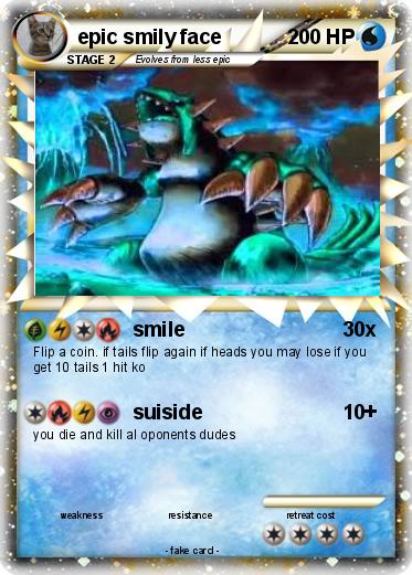 Pokemon epic smily face