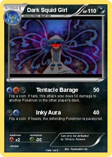 Pokemon Dark Squid Girl