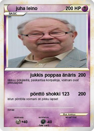 Pokemon juha leino
