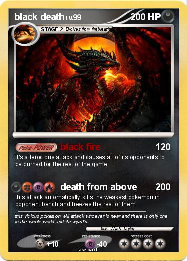 Pokemon black death