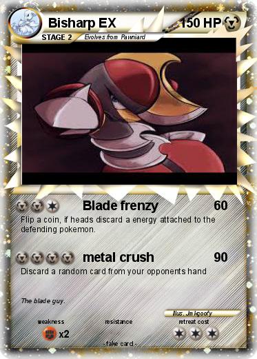 Pokemon Bisharp EX