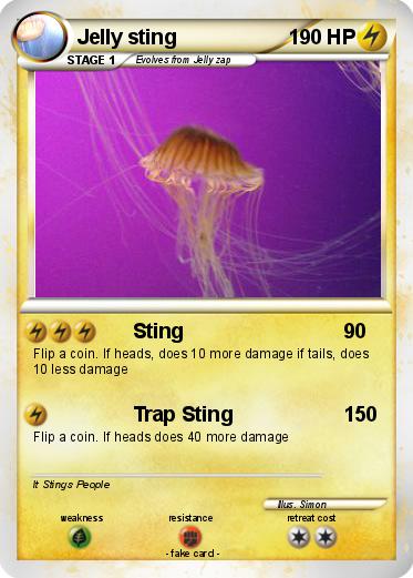 Pokemon Jelly sting