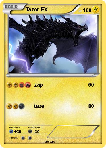 Pokemon Tazor EX