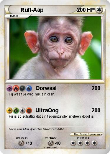 Pokemon Ruft-Aap